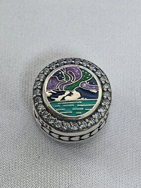 Pandora Alaska Northern Lights Exclusive Charm Pendant, S925 Silver Jewelry